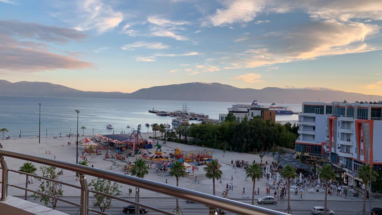 Pearl Seaview Apartment Avlonya Dış mekan fotoğraf
